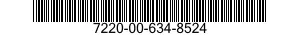7220-00-634-8524  7220006348524 006348524