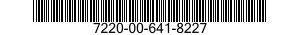 7220-00-641-8227  7220006418227 006418227