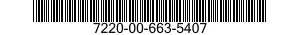 7220-00-663-5407  7220006635407 006635407
