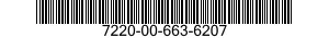 7220-00-663-6207  7220006636207 006636207