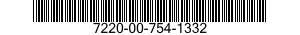 7220-00-754-1332  7220007541332 007541332
