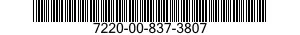 7220-00-837-3807  7220008373807 008373807