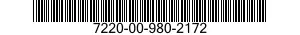 7220-00-980-2172  7220009802172 009802172