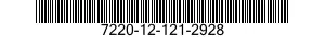 7220-12-121-2928  7220121212928 121212928