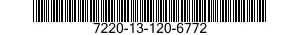 7220-13-120-6772 CUSHION,RUG 7220131206772 131206772
