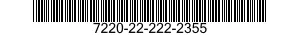 7220-22-222-2355  7220222222355 222222355