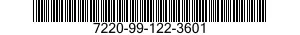 7220-99-122-3601  7220991223601 991223601