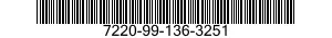 7220-99-136-3251  7220991363251 991363251