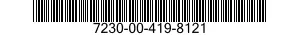 7230-00-419-8121  7230004198121 004198121