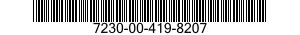 7230-00-419-8207  7230004198207 004198207