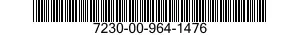 7230-00-964-1476  7230009641476 009641476