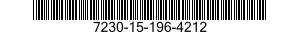 7230-15-196-4212 CURTAIN,WINDOW 7230151964212 151964212
