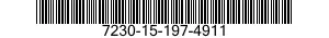 7230-15-197-4911 CURTAIN,WINDOW 7230151974911 151974911