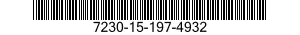 7230-15-197-4932 CURTAIN,WINDOW 7230151974932 151974932