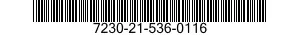 7230-21-536-0116  7230215360116 215360116