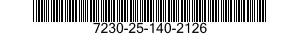 7230-25-140-2126 CURTAIN,BLACKOUT 7230251402126 251402126