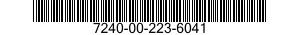 7240-00-223-6041  7240002236041 002236041