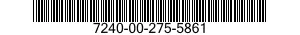 7240-00-275-5861  7240002755861 002755861