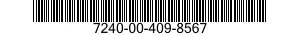 7240-00-409-8567 CAN,BENZINE 7240004098567 004098567