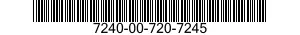 7240-00-720-7245  7240007207245 007207245
