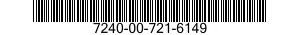 7240-00-721-6149  7240007216149 007216149