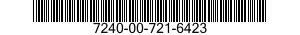 7240-00-721-6423  7240007216423 007216423