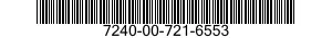 7240-00-721-6553  7240007216553 007216553