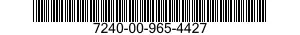 7240-00-965-4427 WASTE RECEPTACLE 7240009654427 009654427