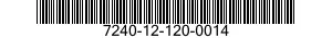 7240-12-120-0014  7240121200014 121200014