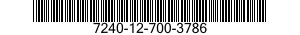 7240-12-700-3786  7240127003786 127003786