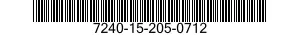 7240-15-205-0712 CONTENITORE PER RIF 7240152050712 152050712