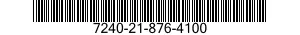 7240-21-876-4100  7240218764100 218764100