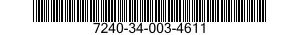 7240-34-003-4611 CAN,TRASH AND GARBAGE 7240340034611 340034611