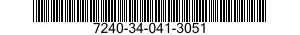 7240-34-041-3051 CAN,MILITARY 7240340413051 340413051