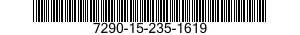 7290-15-235-1619 QUADRO SCOPPIO DEL 7290152351619 152351619