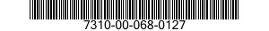 7310-00-068-0127  7310000680127 000680127