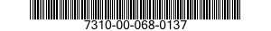 7310-00-068-0137  7310000680137 000680137