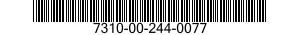 7310-00-244-0077  7310002440077 002440077