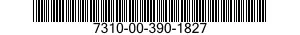 7310-00-390-1827  7310003901827 003901827