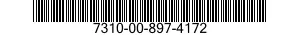7310-00-897-4172  7310008974172 008974172