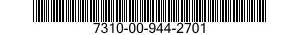 7310-00-944-2701 RANGE,ELECTRIC 7310009442701 009442701