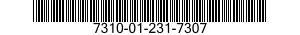 7310-01-231-7307 INACTIVE 7310012317307 012317307