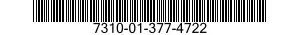 7310-01-377-4722  7310013774722 013774722