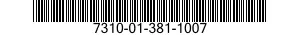 7310-01-381-1007  7310013811007 013811007