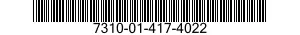 7310-01-417-4022 OVEN,BAKING,DECK 7310014174022 014174022