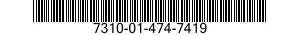 7310-01-474-7419 RANGE,ELECTRIC 7310014747419 014747419