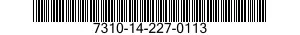 7310-14-227-0113  7310142270113 142270113