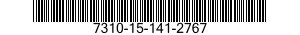 7310-15-141-2767 SCAFFALE,RETROBANCO 7310151412767 151412767