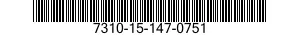 7310-15-147-0751 TRIM,OUTER 7310151470751 151470751