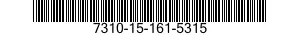 7310-15-161-5315 SCORRIVASSOIO IN TU 7310151615315 151615315